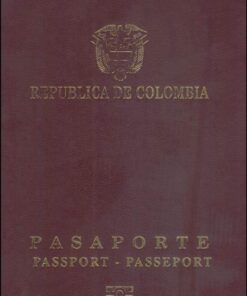 Buy Real Passport of Colombian