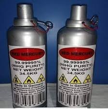 German made Red Liquid mercury for sale