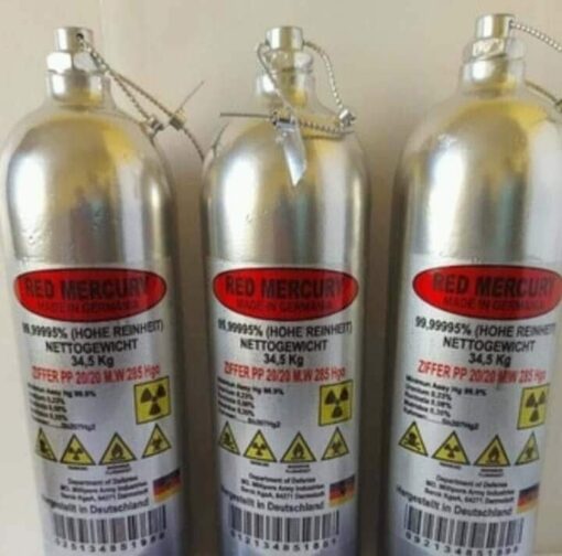 Buy Mining Grade Red Liquid Mercury 20/20 Online